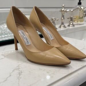 Jimmy Choo Beige Heels